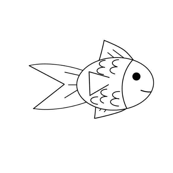 Cách vẽ con cá - Dạy Vẽ