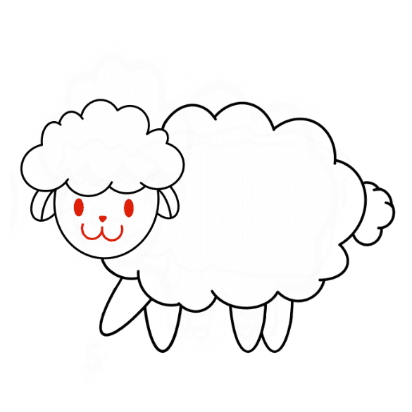 Cách vẽ con cừu - Dạy Vẽ