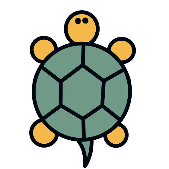 Cách vẽ con rùa