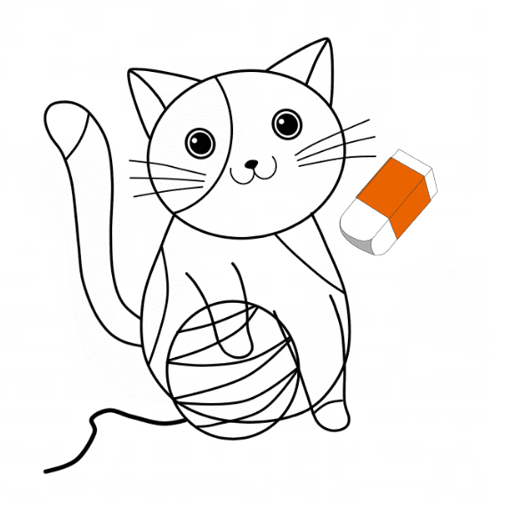 Cách vẽ con mèo - Dạy Vẽ