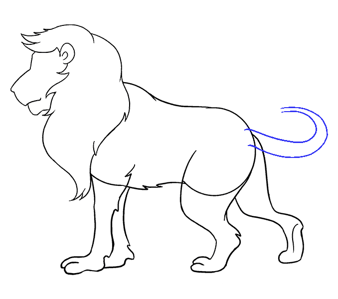 Cách vẽ sư tử - Dạy Vẽ
