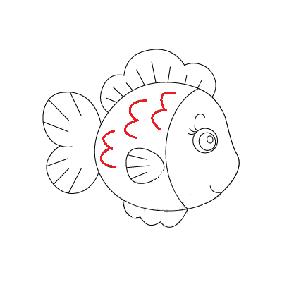 Cách vẽ con cá - Dạy Vẽ