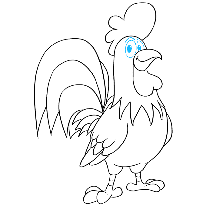 Chưa biết cách vẽ con gà? Đừng lo, hãy xem bức hình này để tìm hiểu chi tiết những bước cơ bản để vẽ một con gà dễ thương nhé! Sẽ là một trải nghiệm thú vị cho những bạn trẻ yêu nghệ thuật.