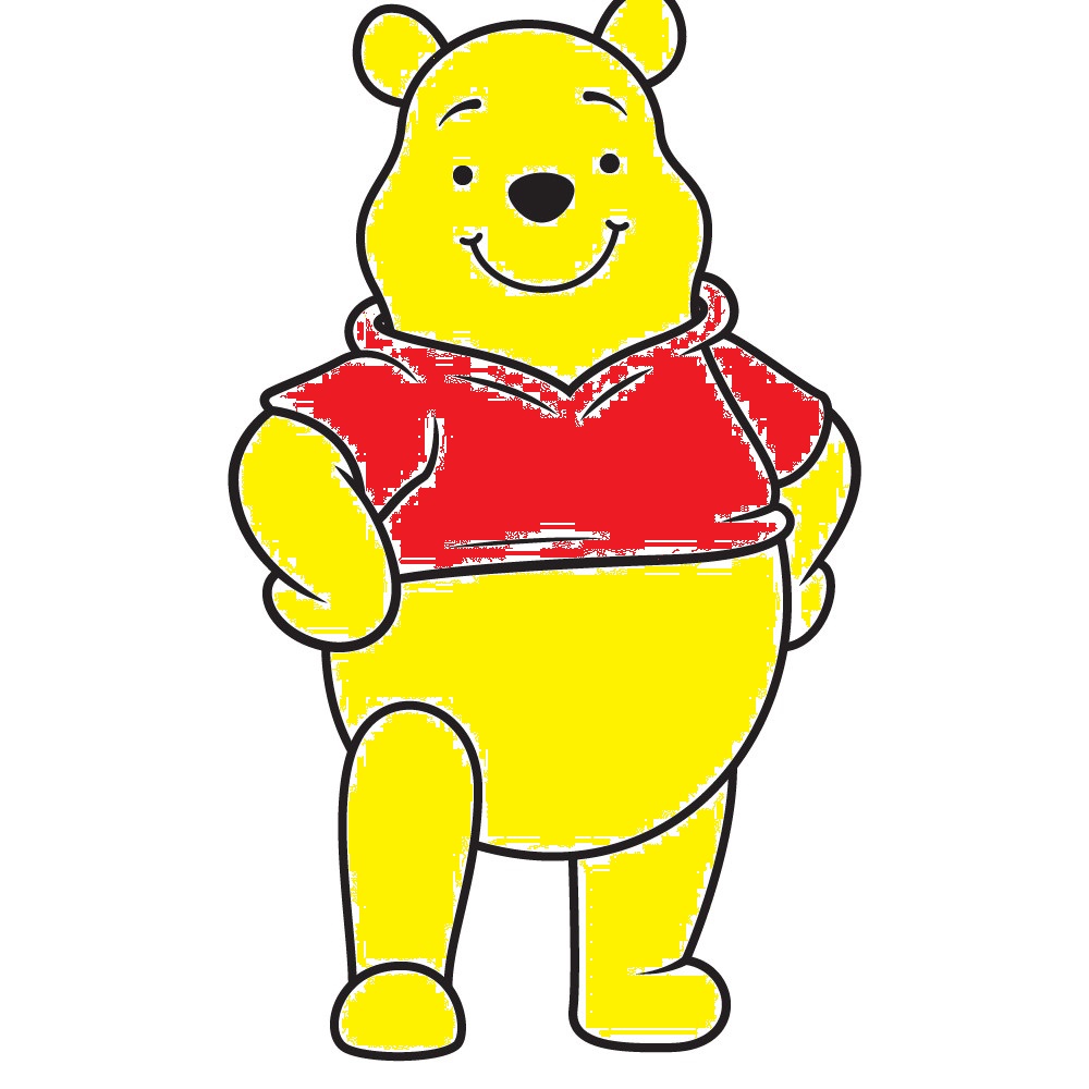 Cách vẽ gấu Pooh