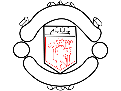 Vẽ logo Manchester United: Bạn yêu thích câu lạc bộ bóng đá Manchester United? Nếu vậy, hãy xem bức ảnh này và khám phá cách vẽ logo Manchester United. Với kỹ thuật vẽ này, bạn sẽ tạo ra những hình ảnh độc đáo và cá tính của câu lạc bộ bóng đá nổi tiếng.