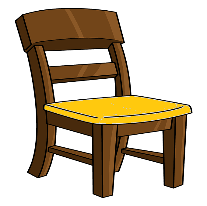 Cách vẽ chiếc ghế