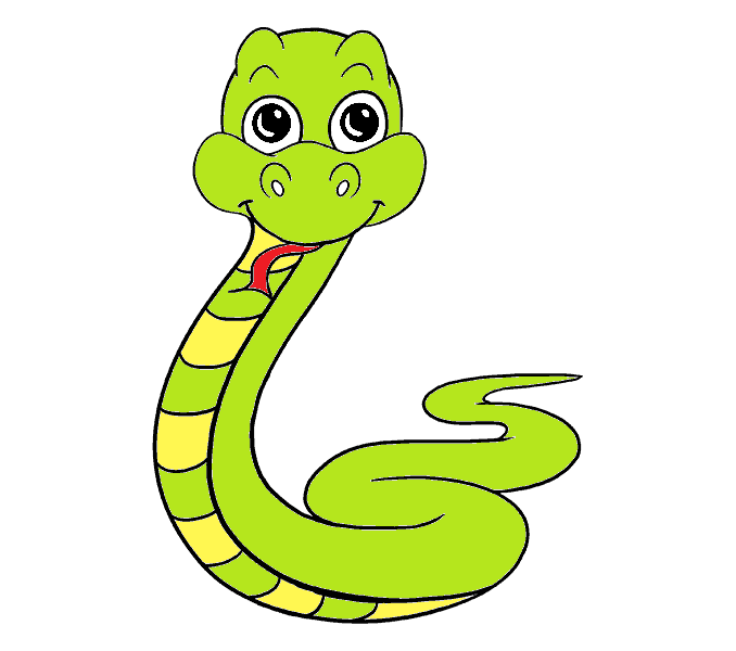 vẽ con rắn