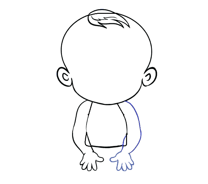 Cách vẽ em bé đơn giản nhất  YeuTreNet