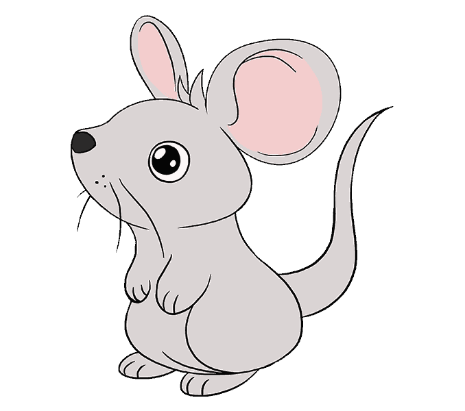 Cách vẽ Con Chuột - Dạy Vẽ