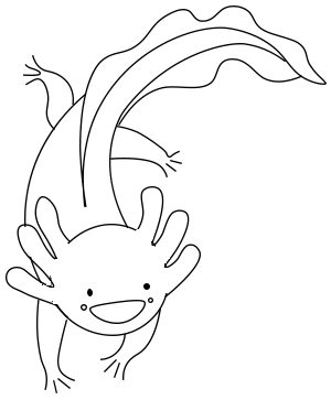 Cách vẽ Axolotl - Dạy Vẽ