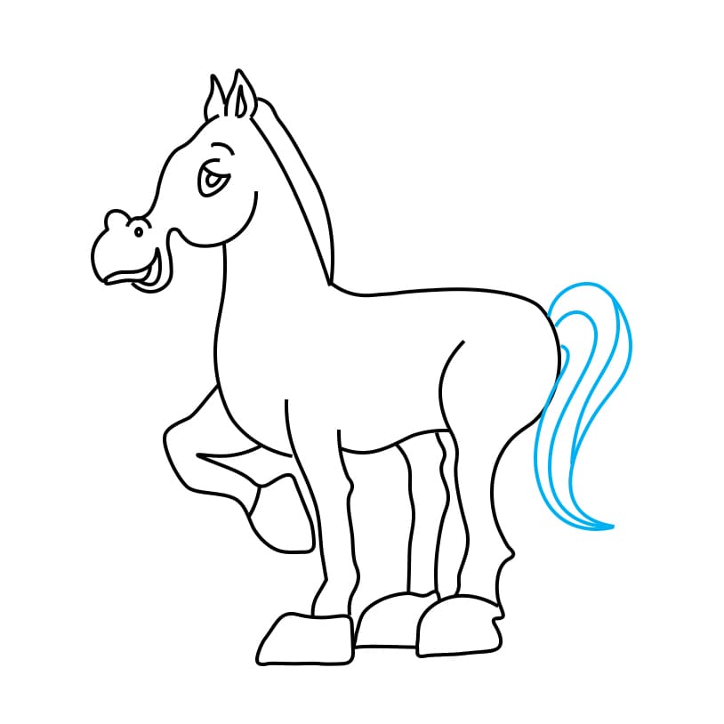 Cách vẽ con ngựa  Hướng dẫn chi tiết 8 bước cơ bản