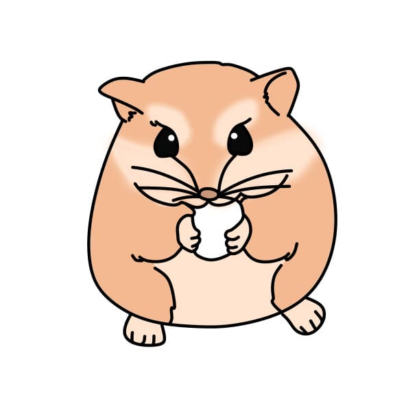 Vẽ chuột hamster Yc phải cute app tone vàngcam con chuột nói chúc thi  tốt33 spam bay raaaaaa câu hỏi 4425727  hoidap247com