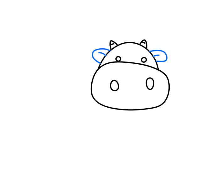 Hướng dẫn cách vẽ CON BÒ  How to draw a Cow easyTHƯ VẼ  YouTube