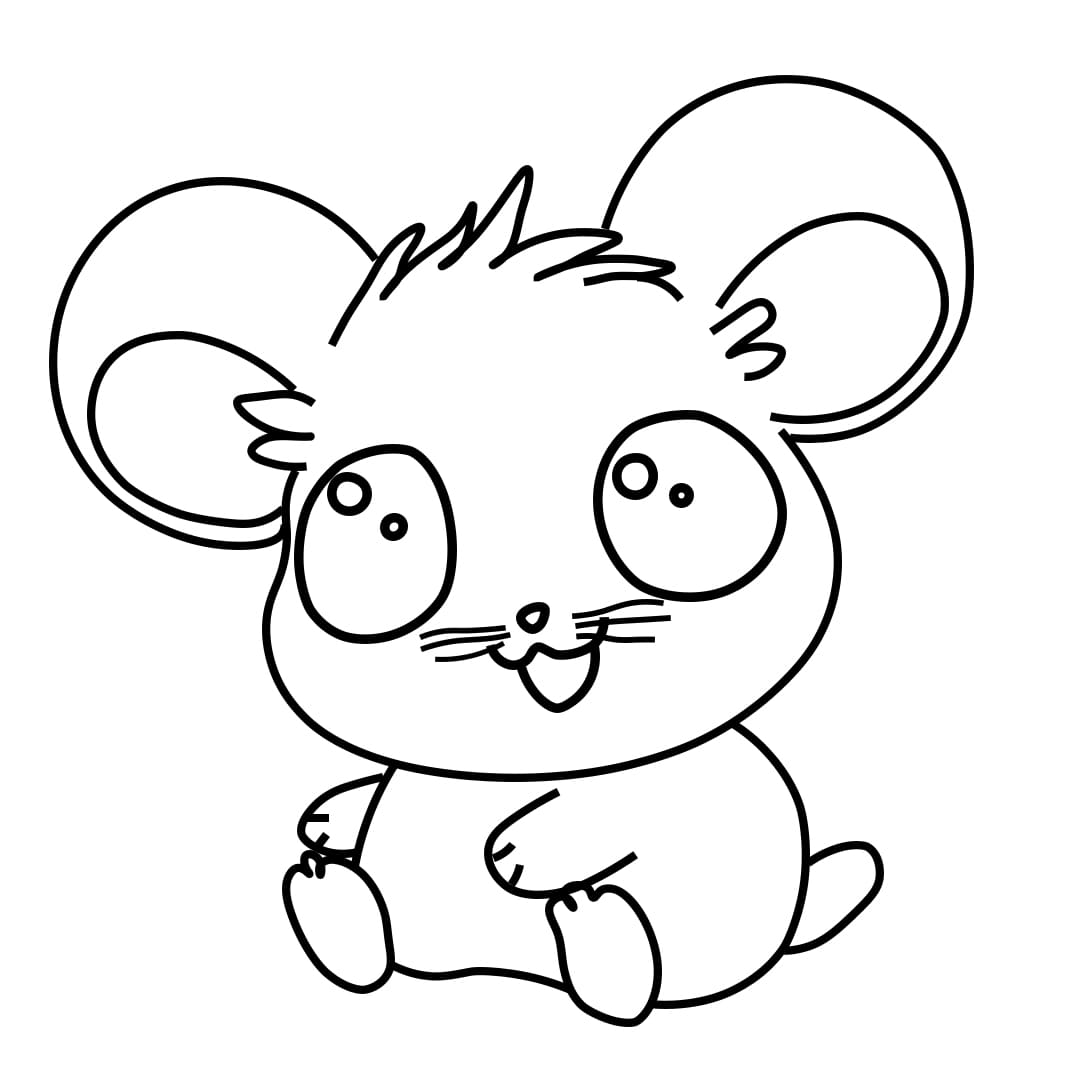 Cách vẽ Con Chuột - Dạy Vẽ
