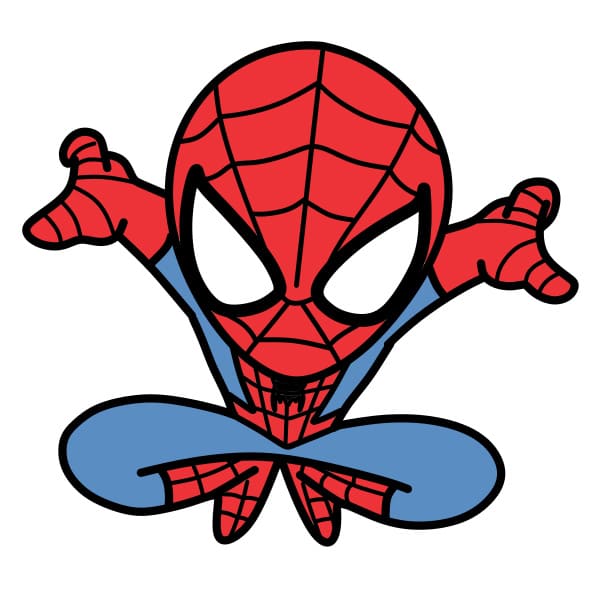 Hướng dẫn vẽ Iron Spider trong Avengers  Infinity War  Vẽ Hoạt Hình