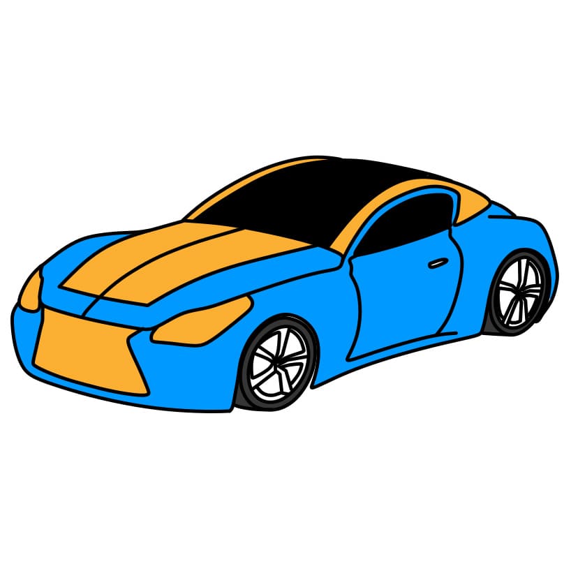 Cách vẽ ô tô mơ ước Siêu xe Lamborghini đơn giản và đẹp  DYB