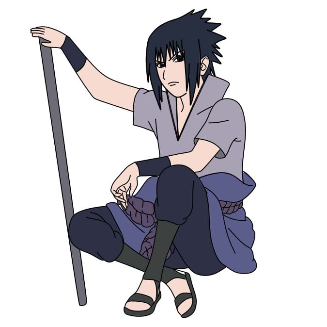 Tải xuống APK Cách vẽ Sasuke từng bước cho Android
