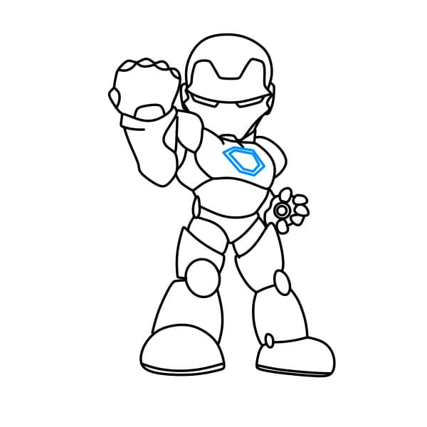 Cách vẽ người sắt (Iron Man) - Dạy Vẽ