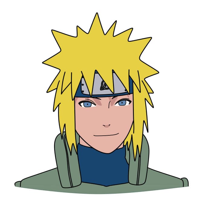 Cách vẽ Minato