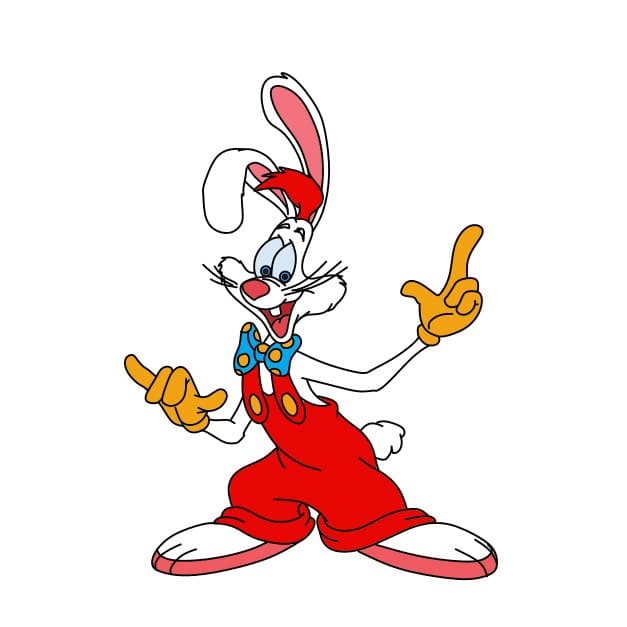 Cách vẽ Roger Rabbit