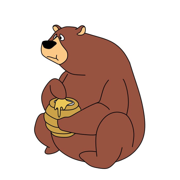Cách vẽ con Gấu