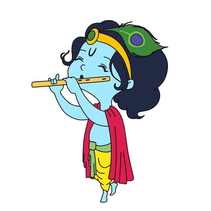 Cach-ve-than-Lord-Krishna-buoc-11-8