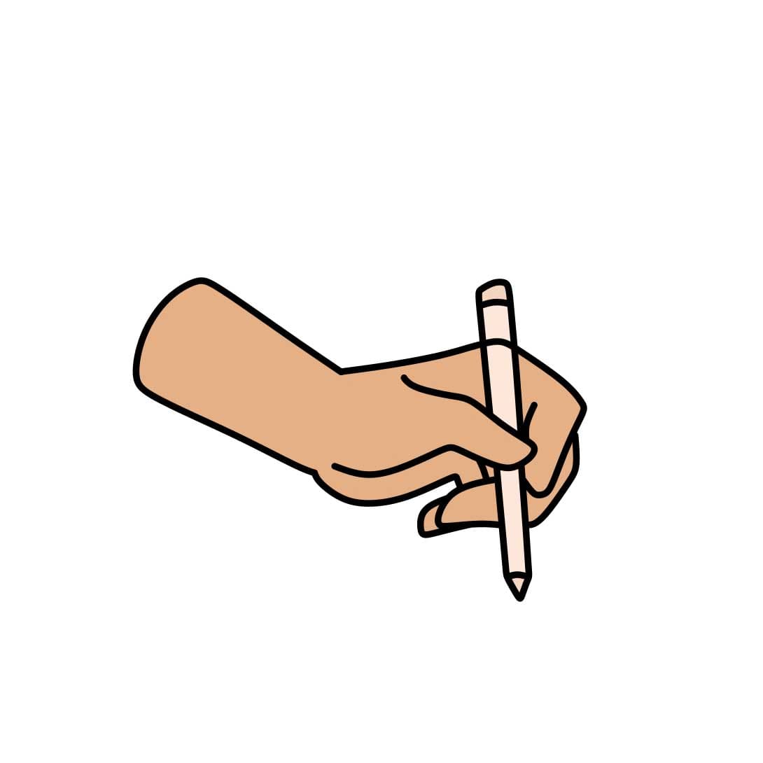 Cách vẽ bàn tay