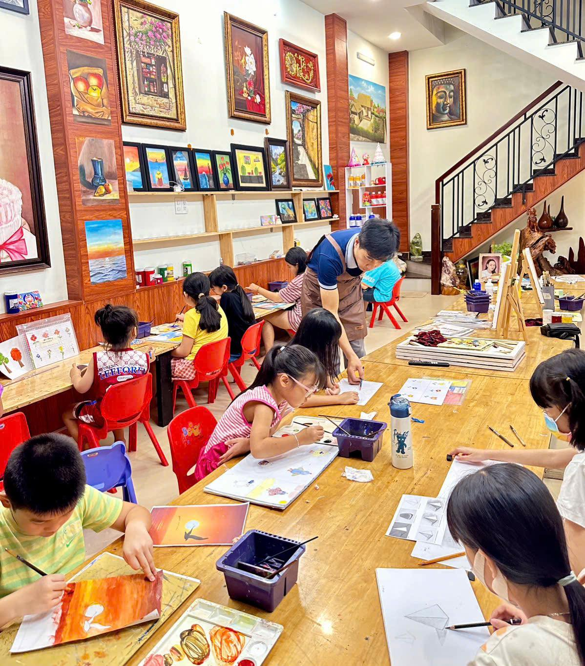 Bật mí những Trung tâm Mỹ thuật uy tín tại phường Trung Mỹ Tây, TP HCM
