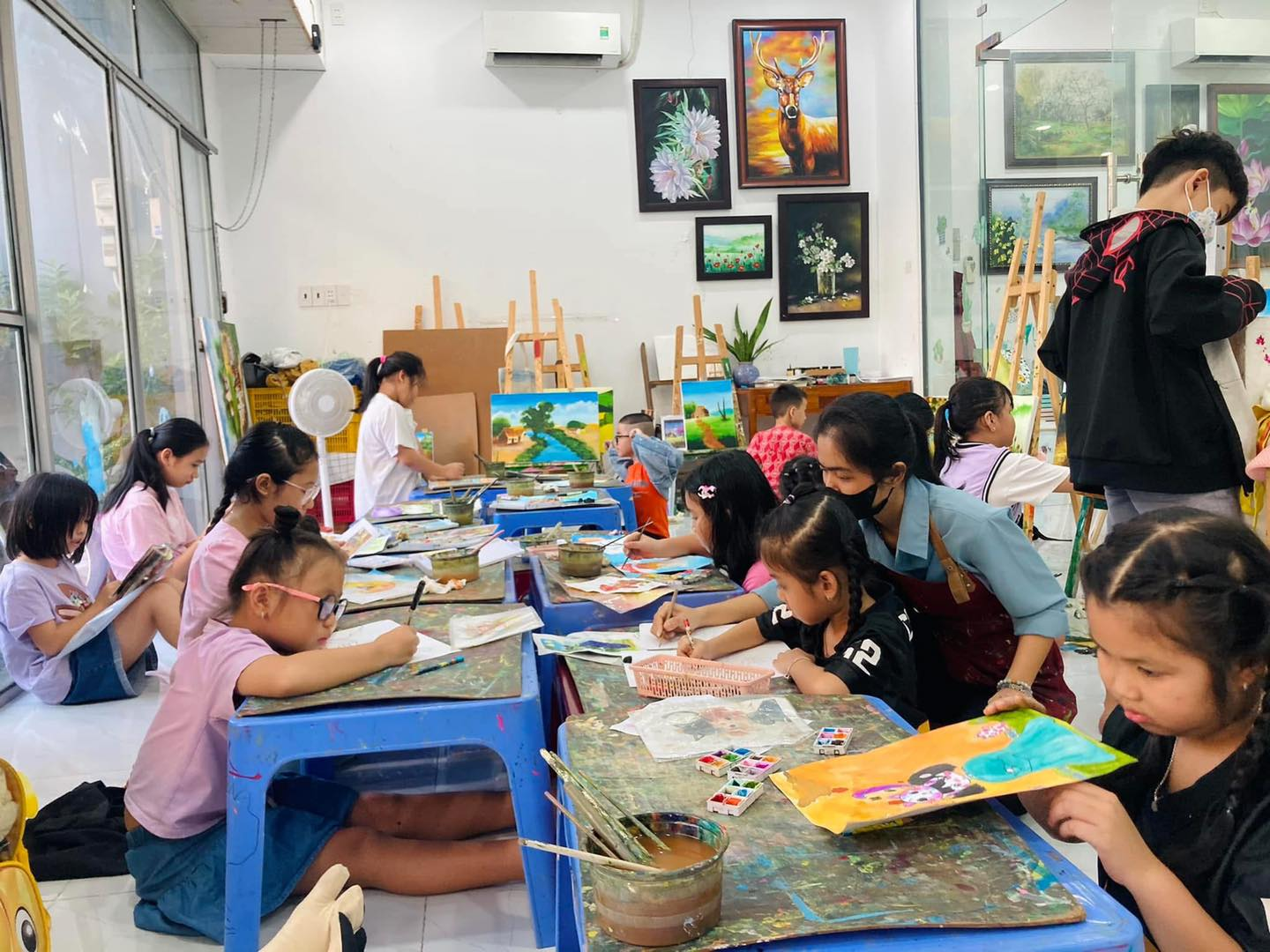 Review các lớp học vẽ cho trẻ và luyện thi mỹ thuật tại xã Tân An Hội: Lựa chọn phù hợp cho người yêu nghệ thuật