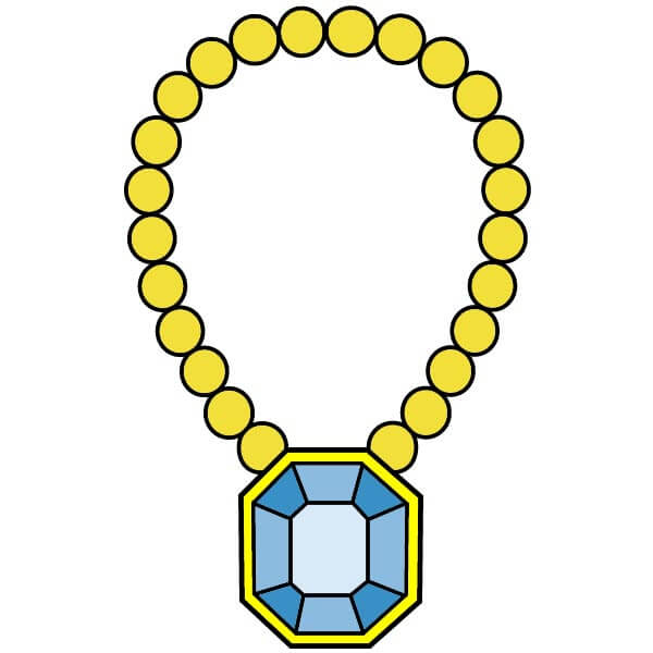 Cách vẽ Vòng cổ