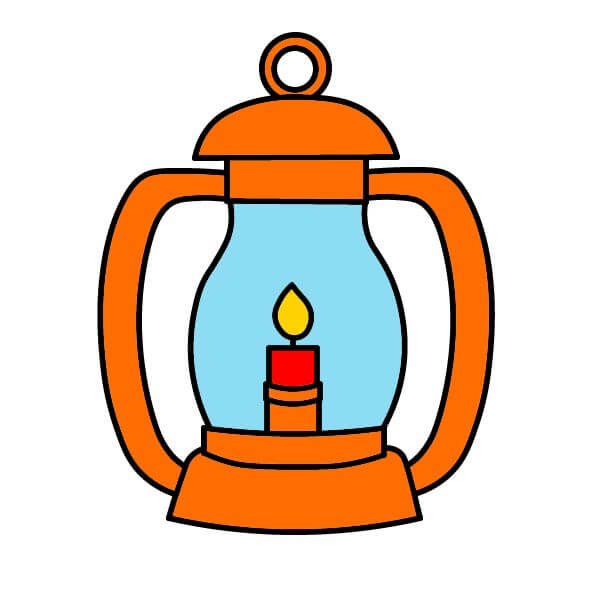 Cách vẽ Đèn lồng